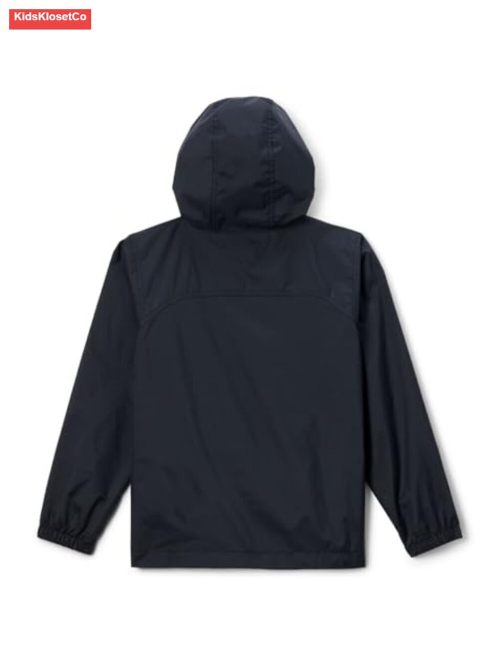Youth Waterproof Nylon Rain Jacket with Hood - Picture 2 of 6